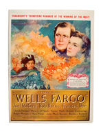 "WELLS FARGO" LARGE AND IMPRESSIVE EXHIBITORS BOOK.