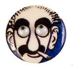 GROUCHO MOVING EYES BUTTON.