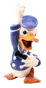 ANGRY DONALD DUCK FIGURINE BY BRAYTON.