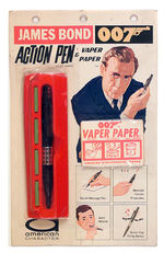 "JAMES BOND 007 ACTION PEN & VAPER PAPER."