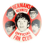 RARE "HERMAN'S HERMITS OFFICIAL FAN CLUB."