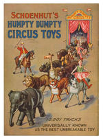 "SCHOENHUT'S TOY HUMPTY DUMPTY CIRCUS" CATALOGUE AND PRICE LIST.