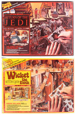 "STAR WARS RETURN OF THE JEDI PRESTO-MAGIX TRANSFERS" PAIR.