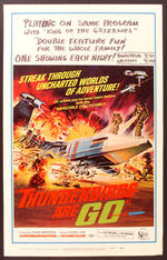 "THUNDERBIRDS ARE GO" WINDOW CARD.