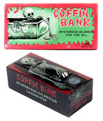 "COFFIN BANK" BOXED WINDUP.