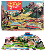 "TECHNOFIX ROCKY MOUNTAINS TRAIN."