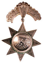 1890's BICYCLE AWARD MEDAL.