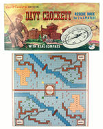 "DAVY CROCKETT RESCUE RACE WITH REAL COMPASS" GAME.