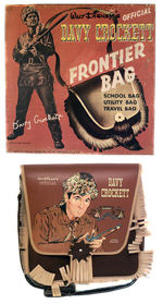 BOXED "OFFICIAL DAVY CROCKETT FRONTIER BAG."