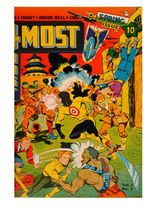 “4 MOST COMICS” BOUND PUBLISHER VOLUME.