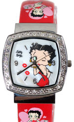 “BETTY BOOP” BOXED WATCH PAIR.