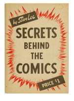 “SECRETS BEHIND THE COMICS” STAN LEE PAPERBACK.