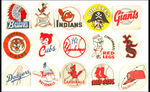POST CEREALS BASEBALL PATCHES WRAPPER W/ PATCH SET.