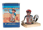 "NEWS BOY FOSSIL" TOY AND WATCH EXCEPTIONAL LIMITED EDITION SET.