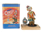 "FOSSIL CIRCUS CLOWN" EXCEPTIONAL TOY/WATCH LIMITED EDITION  SET.