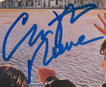 "SUPERMAN II" SOUNDTRACK LP ALBUM COVER SIGNED BY CHRISTOPHER REEVE.