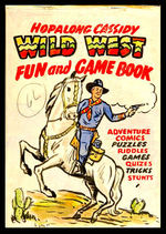 "HOPALONG CASSIDY WILD WEST FUN AND GAME BOOK" CONCEPT DESIGN W/ORIGINAL ART.