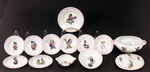 WALT DISNEY CHARACTERS "LIMOGES" CHILDS DISH SET.