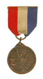 SCOUT 1917 TREASURY AWARD BY GORHAM.