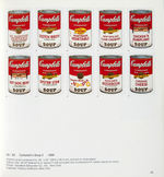 "ANDY WARHOL PRINTS" SIGNED BOOK.