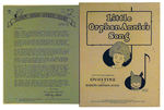 "LITTLE ORPHAN ANNIE'S SONG" SHEET MUSIC W/LETTER.