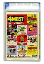 TARGET COMICS V3 #7 SEPTEMBER 1942 CGC 9.2 CREAM TO OFF-WHITE PAGES ROCKFORD COPY.