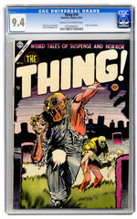 THING #16 SEPTEMBER 1954 CGC 9.4 CREAM TO OFF-WHITE PAGES.