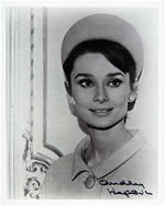 AUDREY HEPBURN SIGNED PHOTO.