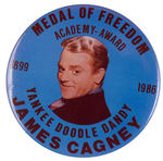 JAMES CAGNEY LARGE MEMORIAL BUTTON.