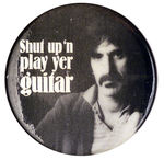 FRANK ZAPPA ALBUM PROMO BUTTON.