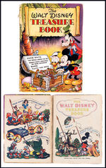 "THE WALT DISNEY TREASURE BOOK" ENGLISH HARDCOVER.