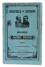 "GARFIELD AND ARTHUR CAMPAIGN SONG BOOK 1880."