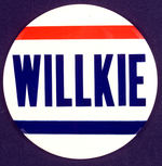 "WILLKIE" CELLULOID BUTTON.