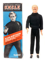 “THE MAN FROM U.N.C.L.E. ILLYA KURYAKIN” GILBERT ACTION FIGURE.