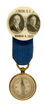 RARE COOLIDGE 1925 INAUGURAL JUGATE.