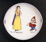 SNOW WHITE CHINA TEA SET PIECES.