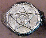 "TALES OF THE TEXAS RANGERS DEPUTY" PREMIUM RING.