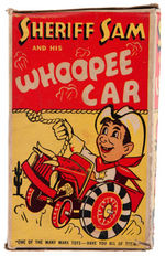 "MARX SHERIFF SAM AND HIS WHOOPEE CAR" BOXED WINDUP.