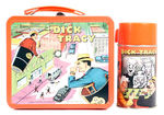 "DICK TRACY" LUNCH BOX W/THERMOS.