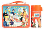 "DICK TRACY" LUNCH BOX W/THERMOS.