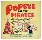 "POPEYE AND THE PIRATES ANIMATED!" BOOK.