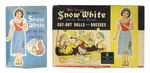 “SNOW WHITE CUT-OUT DOLLS & DRESSES” BOXED SETS.