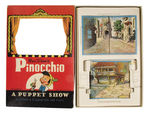 “PINOCCHIO PUPPET SHOW” BOXED SET.