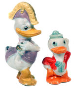 ADMIRAL DONALD DUCK AND NEPHEW BISQUES.