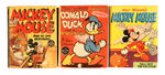 "MICKEY MOUSE/DONALD DUCK" BLB/BTLB TRIO.