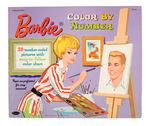 "BARBIE COLOR BY NUMBER" WHITMAN FILE COPY.
