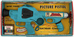 "BATMAN PICTURE PISTOL" BOXED BATTERY-OPERATED FILM PROJECTOR GUN.