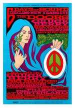 BILL GRAHAM CONCERT POSTER BG-99 FEATURING THE DOORS.