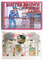 "BUSTER BROWN IN FOREIGN LANDS" REPRINT BOOK.