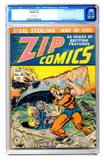 ZIP COMICS #6 JULY 1940 CGC 5.0 OFF-WHITE PAGES.